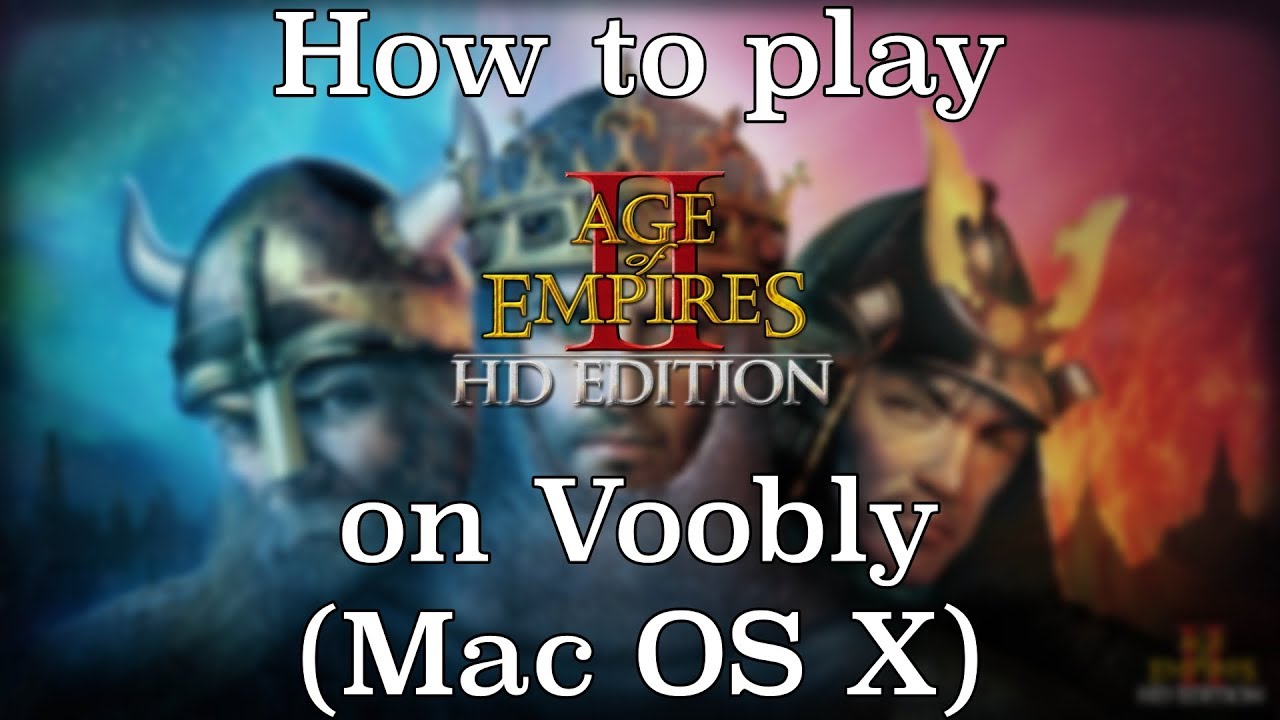Age of empires 2 hd os x