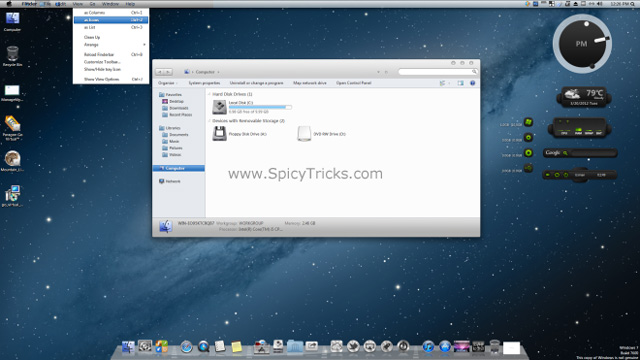 Download Mac Os X Theme For Windows 7 32 Bit